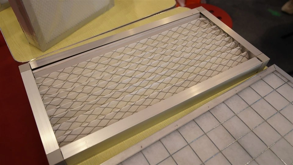 Primary Effect Plate Folding G4 Flat Middle Effect Bag Dust Removal Filter With Replaceable Cotton Cleaning Filter suppliers
